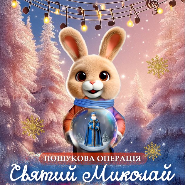 Музичний квест 6+. Пошукова операція «Святий Миколай»